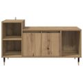 vidaXL TV skrinka 100 x 35 x 55 cm Remeselný dub Kompozitné drevo