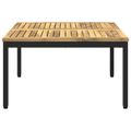 vidaXL Konferenčný stolík Biela a čierna 80 x 80,5 x 45 cm