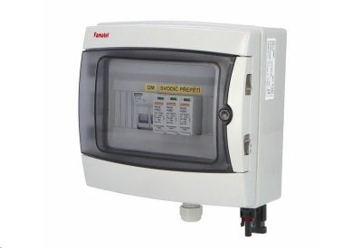 Rozvádzač SolarBOX FAMATEL fr006L T2 (1000V DC) pre 1 string IP65 certifikovaný