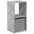 vidaXL Nočný stolík Betónová šedá 25,5 x 22 x 49,5 cm Kompozitné drevo