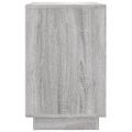 vidaXL Komoda sivá sonoma 102x35x55 cm spracované drevo