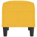 vidaXL Lavička bledožltá 70x35x41 cm látka