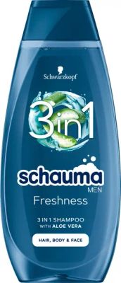 2776122 Schauma Men Freshness 3v1 pánsky šampón 400 ml