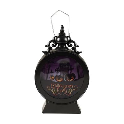 Lampa halloween okrúhla so svetlom