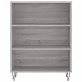 vidaXL Vysoká skrinka sivý dub sonoma 69,5x34x180 cm spracované drevo
