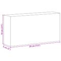 vidaXL Soľné Kamene 10 ks Ružová 20 x 10 x 5 cm Soľ z kameňa