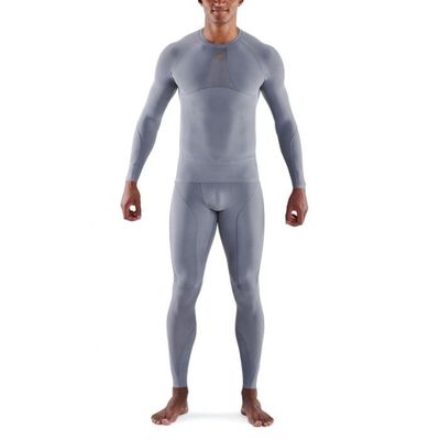 Kompresné tričko Long Sleeve Series-5 Grey - SKINS, veľkosť M
