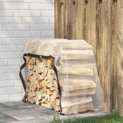 vidaXL Priehľadná plachta s okami 1x2 m PVC