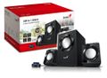 GENIUS repro SW-2.1 300 Ver. II/ 2.1/ 10W/ farba čierna Reproduktory, 2.1, 10W, 3,5 mm jack, plast, čierne