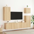 vidaXL TV skrinky nástenné 2 ks dub sonoma 80x30x41 cm