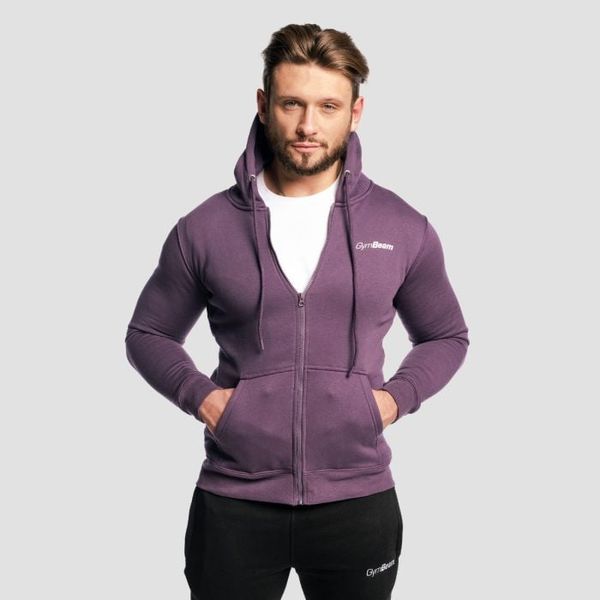 Mikina Zipper Hoodie Obsidian - GymBeam, veľkosť M