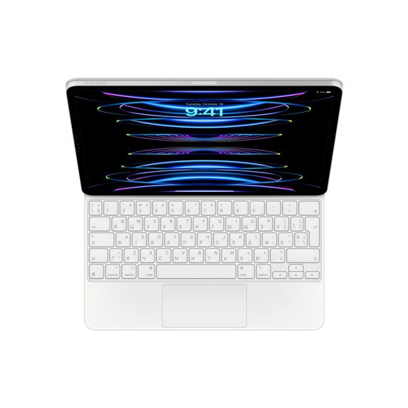 Magic Keyboard pre 13'' iPad Air (M2) -UA-White