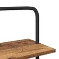 vidaXL Regál na knihy 5 úrovní 60 x 24 x 168 cm Kompozitné drevo