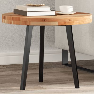 vidaXL Stolová doska okrúhla Ø50x4 cm masívne akáciové drevo