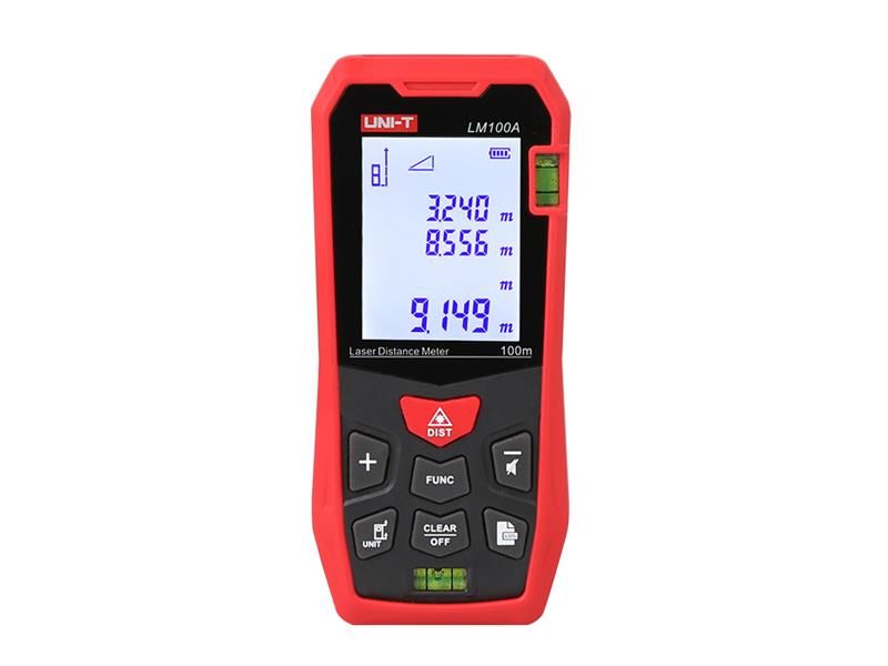 Meranie vzdialenosti UNI-T LM100A