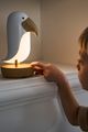 Detská lampa s bluetooth reproduktorom Vtáčik Biely