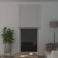 vidaXL Žalúzia Biely 213 x 80 cm 25 mm PVC