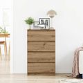 VidaXL Príborník Artisan Dub 60x35x98,5 cm Konštrukčné drevo