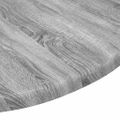 vidaXL Vrchná doska Ø 50 x 1,5 cm Okrúhly Kompozitné drevo Sivý Sonoma