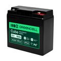 AGM12V18AH-H Green Cell AGM VRLA 12V 18Ah bezúdržbová batéria pre pokladne, hračky a kamery (181×77×