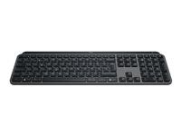 Klávesnica - podsvietená - bezdrátová - Bluetooth LE - QWERTY - americká angličtina - klávesový spínač: Scissor-Key - grafit