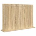 vidaXL Toaletné zrkadlo Sonoma dub 80 x 55 x 18 cm Obdĺžnikový
