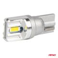 LED STANDARD BULBS T10 W5W 2x1860 SMD White 12V/24V AMIO-03719
