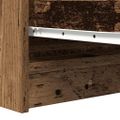 vidaXL Komoda staré drevo 100x35x76 cm kompozitné drevo