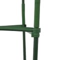 vidaXL Mriežky na paradajky 6 ks 116 cm oceľ a PP