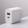 Nabíjačka Maxlife MXTC-06-30AC PD QC 1x USB-C 1x USB 30W biela + kábel USB-C - USB-C 60W