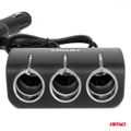 Predlžovacia zásuvka 12/24V 120W 80cm AMiO-04360