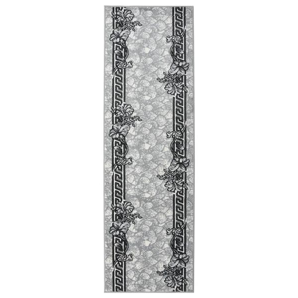 vidaXL Koberec behúň BCF sivý 100x350 cm