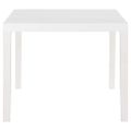 vidaXL Záhradný stôl 150x90x72 cm PP biely