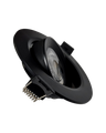 Q-13DL LED stropné svietidlo 5W - čierne, kruhové - QTEC