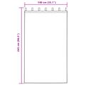 vidaXL Zatemňovacie závesy 2 ks Tmavozelená 140 x 245 cm Zamat