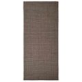 vidaXL Koberec prírodný sisal 66x150 cm hnedý