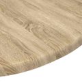 vidaXL Vrchná doska Ø 50 x 1,5 cm Okrúhly Kompozitné drevo Dub sonoma