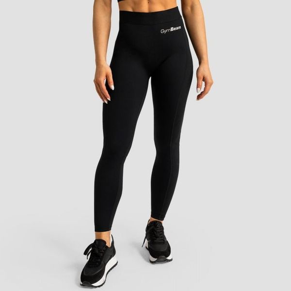 Dámske legíny Limitless Black - GymBeam, veľkosť M, veľkosť oblečenia M
