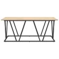 vidaXL Konferenčný stolík Sonoma dub 100 x 50 x 40 cm