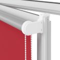 vidaXL Roleta Zatemnenie červená 135x150 cm Šírka látky 131,6cm