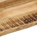 vidaXL Stolová doska živá hrana 110x80x2,5 cm masívny surový mangovník