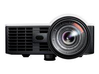 Optoma ML1050STi - Projektor DLP - LED - 3D - 1000 lúmenov - WXGA (1280 x 800) - 16:10 - 720p - short-thread pevný objektív - biela, šedá