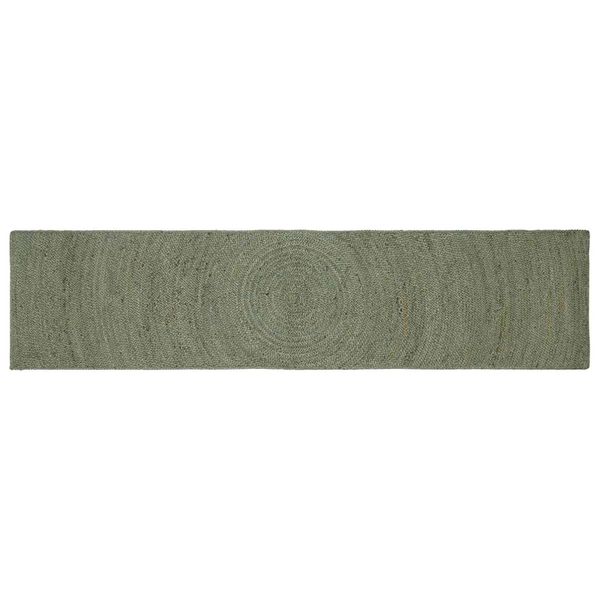 vidaXL Kusové koberce Olivovo zelená 60 x 250 cm Juta