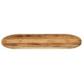 vidaXL Stolová doska 120x50x2,5 cm oválna oválna masívny mangovník