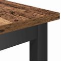 vidaXL Jedálenská lavička Staré drevo 100 x 32,5 x 48,5 cm