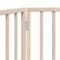 vidaXL Skladacia brána pre psa, 2 panely, 160 cm, topoľové drevo