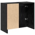 vidaXL Kúpeľňová skriňa Čierny dub 63 x 29 x 55 cm Kompozitné drevo