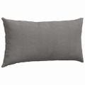 vidaXL Vankúše na pohovku 2 pcs Svetlosivá 80 x 40 cm