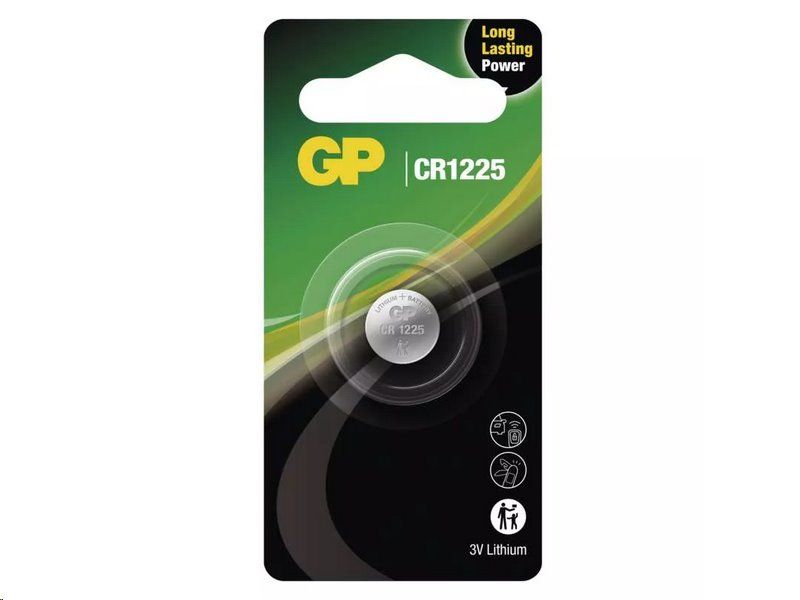 Lítiová gombíková batéria GP CR1225