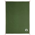 vidaXL Pikniková deka s kolíkmi zelená 205x155 cm